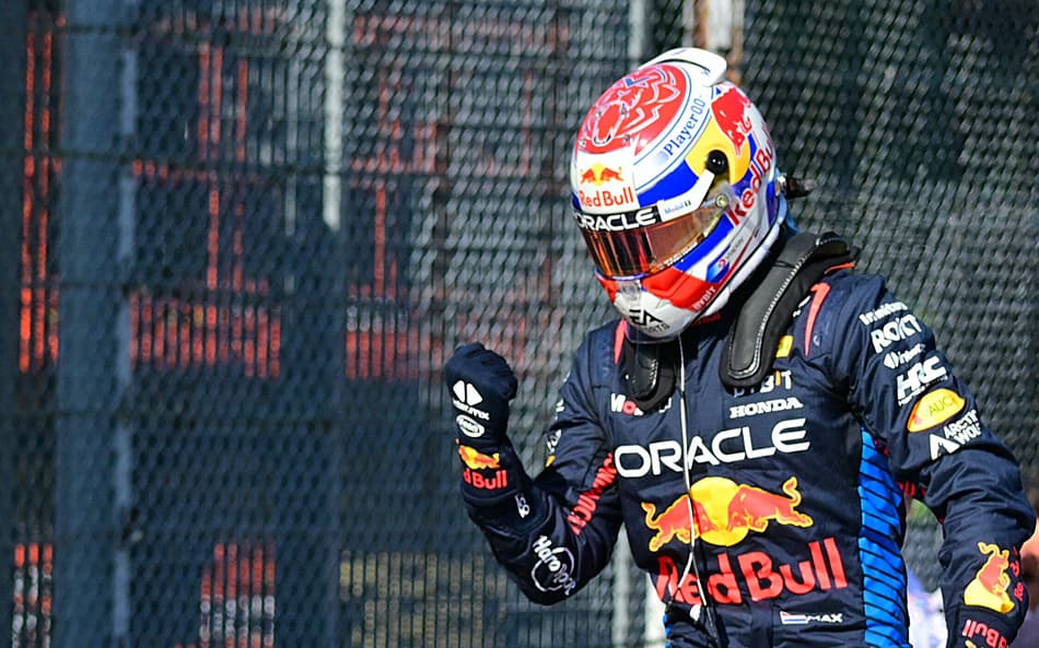 Verstappen fala em classificação difícil, mas celebra pole em Ímola: ‘Estou em êxtase’