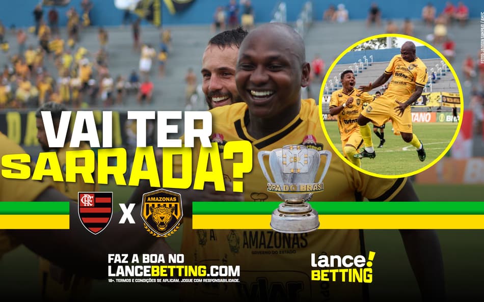 Sassalotelli! Aposte R$100 e ganhe R$720 se Sassá fizer gol sobre o Flamengo pelo Amazonas