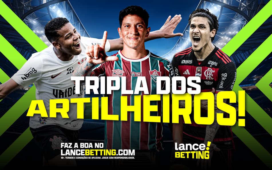Eu quero ver gol! Com R$100, você leva mais de R$3.500 se Cano, Wesley e Pedro balançarem as redes!