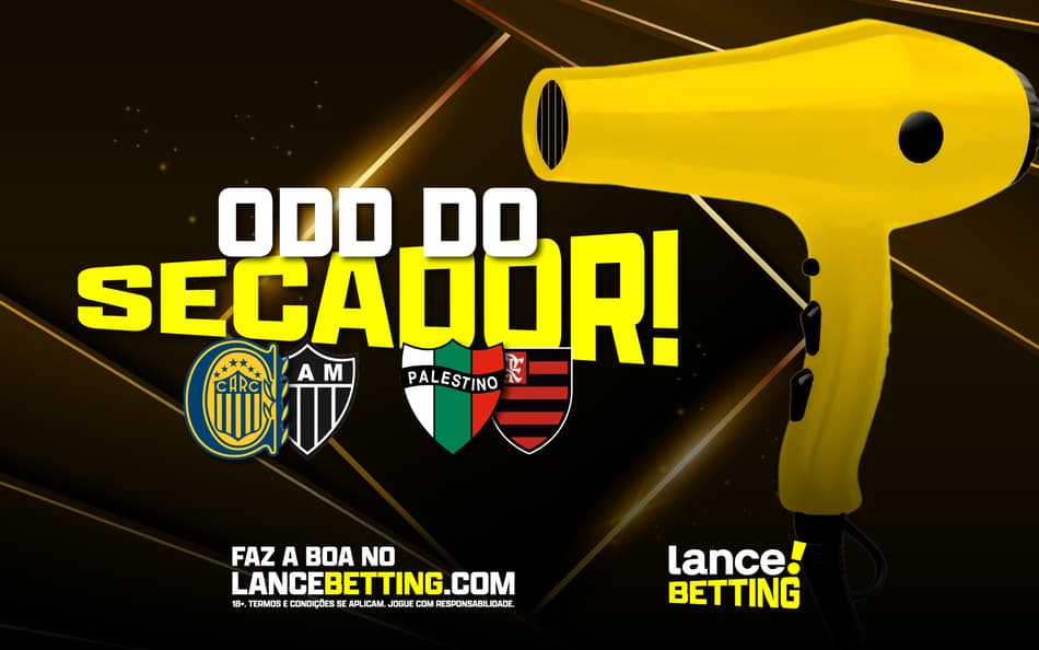 Seca aí! Com R$50, você leva mais de R$1.100 se Atlético e Flamengo perderem na Libertadores