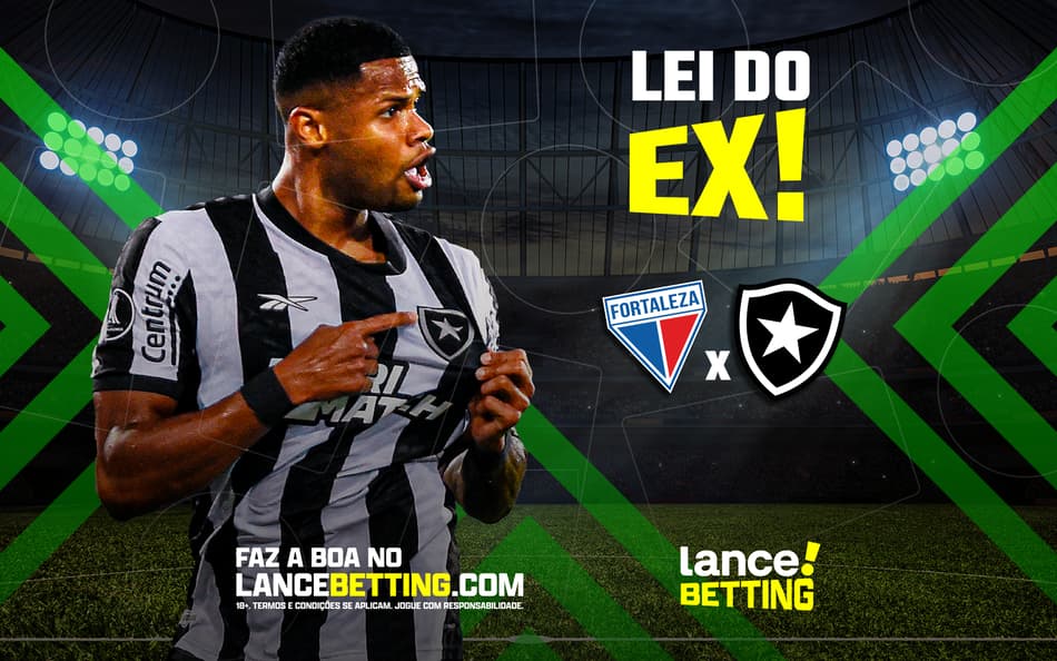 Lei do Ex! Com R$100, seu retorno será de R$444 se Junior Santos marcar contra o Fortaleza