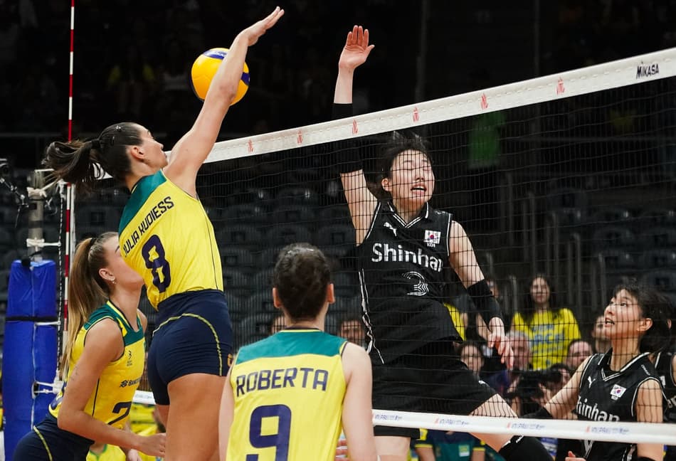 Julia Kudiess – Brasil x Coreia – Liga das Nações