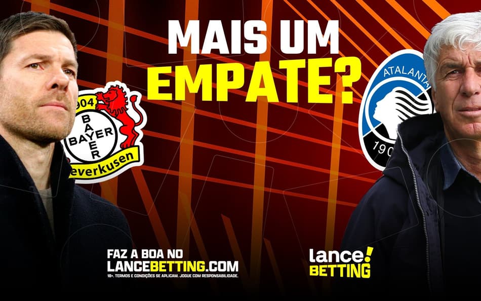 Já pensou? Aposte R$100 e ganhe mais de R$500 com o 1 a 1 entre Leverkusen e Atalanta na final da Europa League