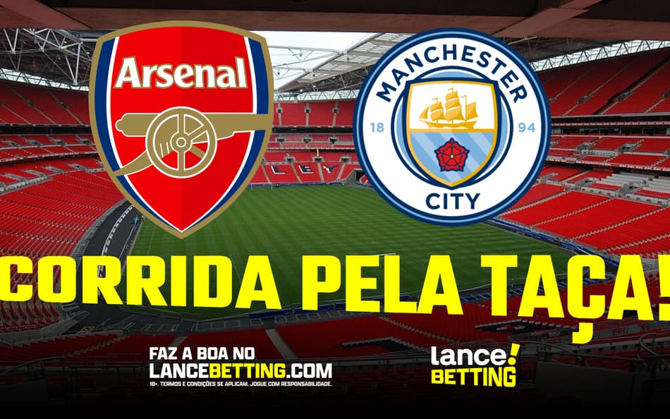Tudo aberto! Aposte R$200 e fature mais de R$260 com as vitórias de Arsenal e City na Premier League