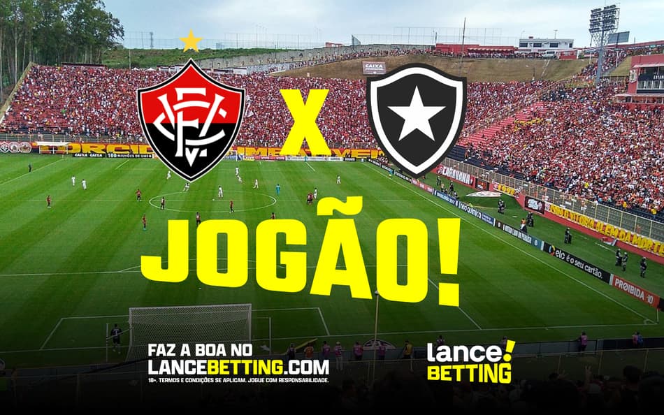 Pra cima! Aposte R$100 e ganhe R$538 se o Botafogo vencer o Vitória e ambos marcarem!