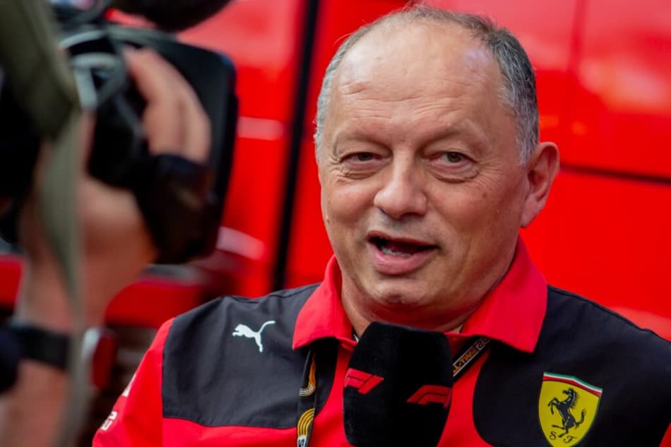 Frédéric Vasseur é o chefe de equipe da Ferrari (foto: AFP)