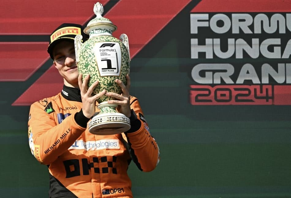 AUTO-PRIX-F1-HUN-PODIUM - Piastri