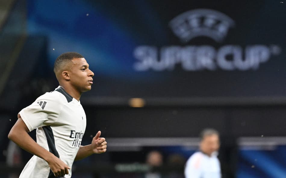 Mbappé vai estrear pelo Real Madrid? Ancelotti esconde escalação para a Supercopa da UEFA