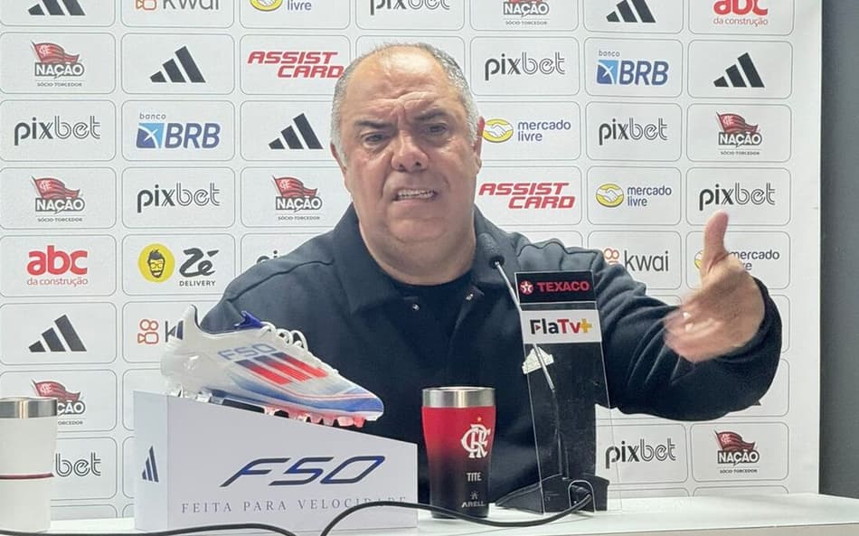 Vice de futebol do Flamengo, Marcos Braz é proibido de levar governador do RJ ao vestiário