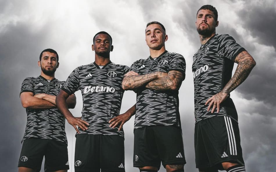 Atlético-MG divulga novo terceiro uniforme para a temporada; confira