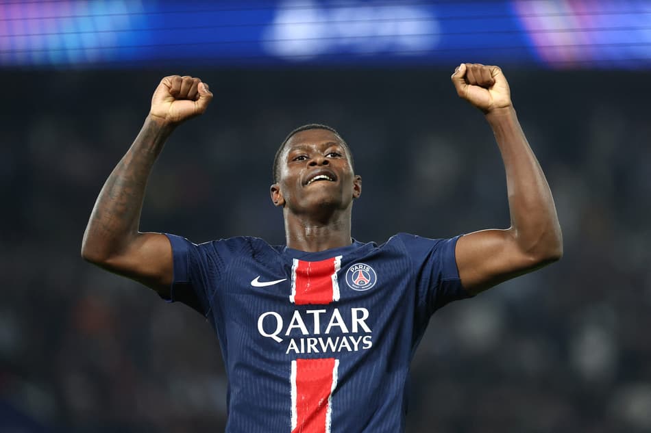 Nuno Mendes - PSG 1x0 Girona - Champions League