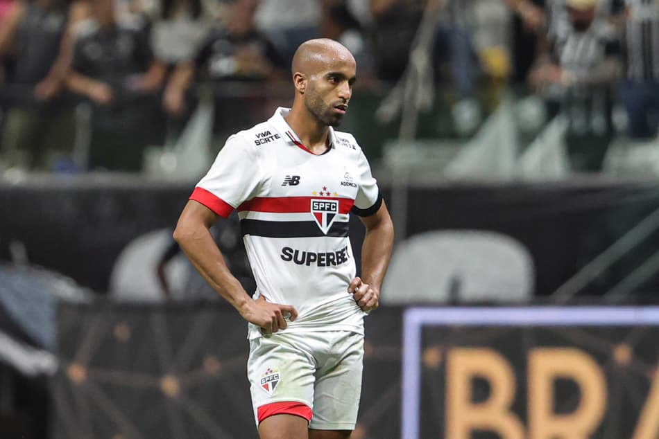 Lucas Moura, jogador do São Paulo