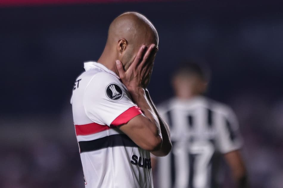 Lucas Moura, meia-atacante do São Paulo