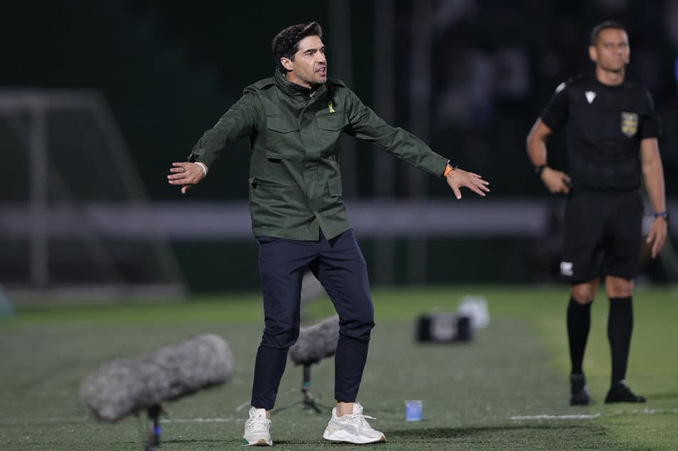 Abel Ferreira em Palmeiras x Atlético-MG pelo Brasileirão (3)