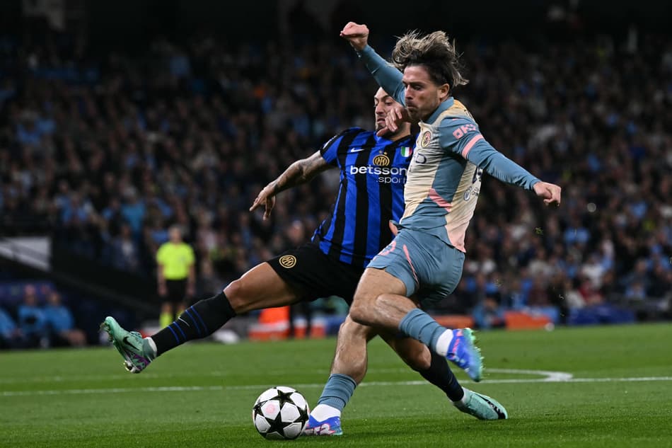 Manchester City x Inter de Milão pela Champions League