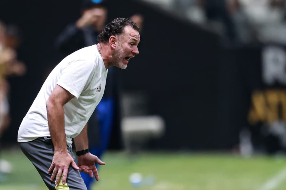 Gabriel Milito tecnico do Atletico-MG durante partida contra o Gremio no estadio Arena MRV pelo campeonato Brasileiro A 2024. Foto: Gilson Lobo/AGIF