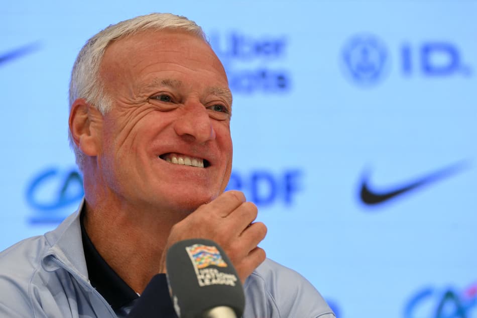 Didier Deschamps, treinador da França (Foto; Nicolas Tucat/AFP)