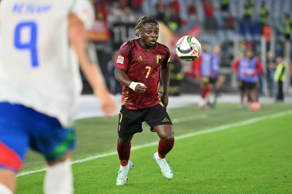 A Bélgica encara a França pela Liga das Nações (Foto: Alberto PIZZOLI / AFP)