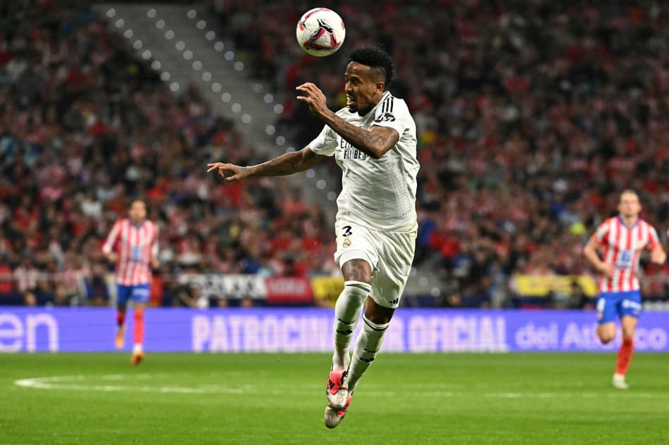 Éder Militão já tem duas Champions com a camisa do Real Madrid (Foto: Javier Soriano / AFP)