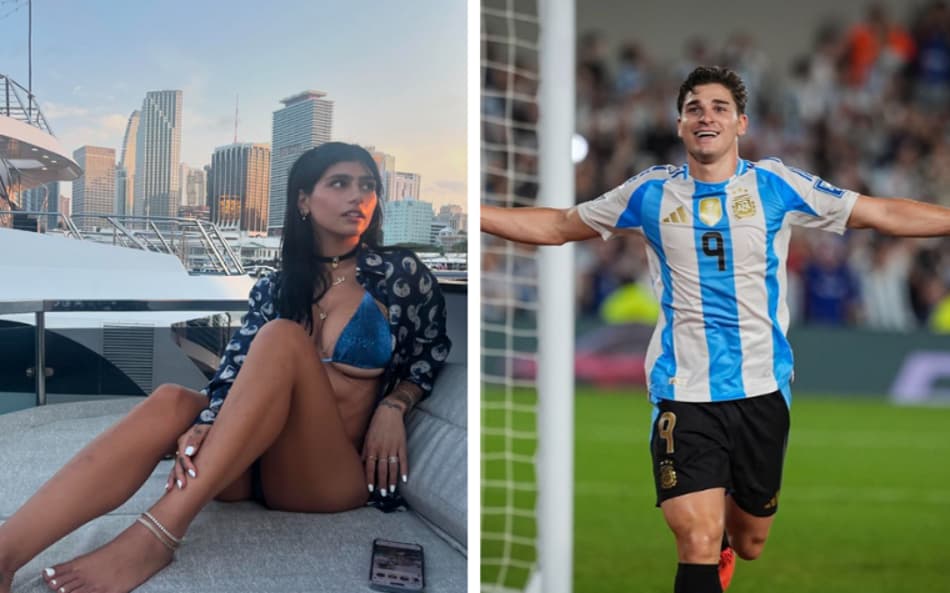 Mia Khalifa fala a verdade sobre rumores de affair com Julián Alvarez