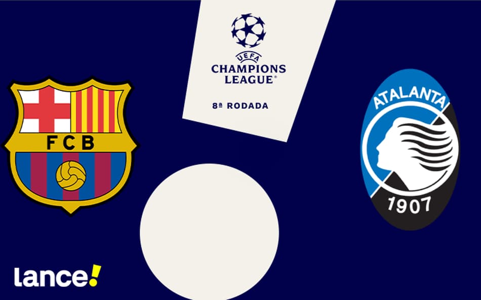 Barcelona x Atalanta: onde assistir, horário e escalações do jogo pela Champions League