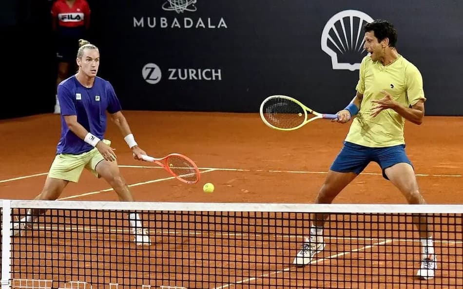 Rio Open 2025: onde assistir e horário de Rafael Matos e Marcelo Melo nas duplas