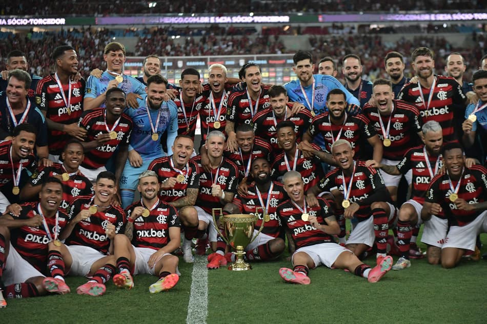 Elenco do Flamengo campeão Carioca 2025