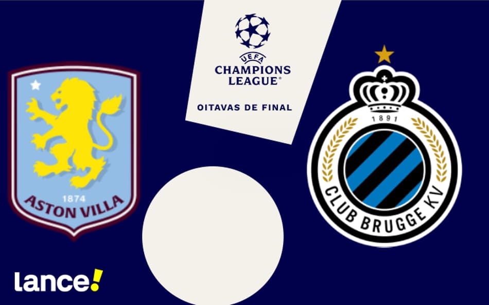 Aston Villa x Club Brugge: onde assistir, horário e prováveis escalações