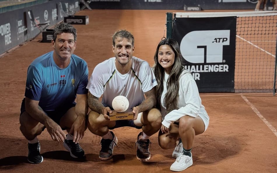 O brasileiro Felipe Meligeni é campeão no México e terá salto no ranking ATP