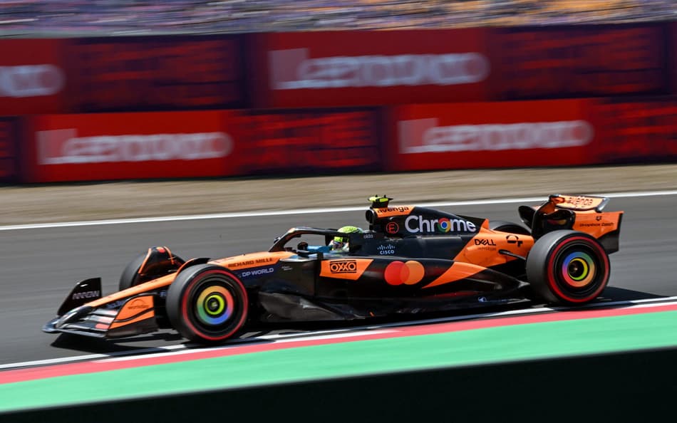 GP da China: Norris lidera treino livre; Bortoleto é 19º