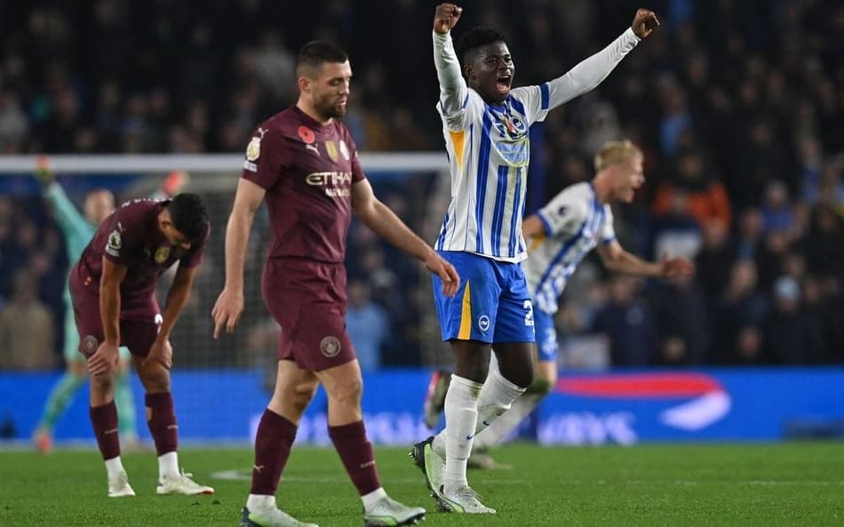 Manchester City x Brighton: onde assistir e escalações do jogo pela Premier League