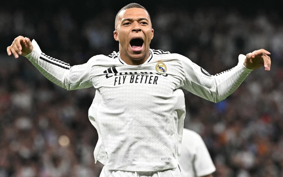 Mbappé supera começo de Ronaldo Fenômeno no Real Madrid e mira feito de Cristiano