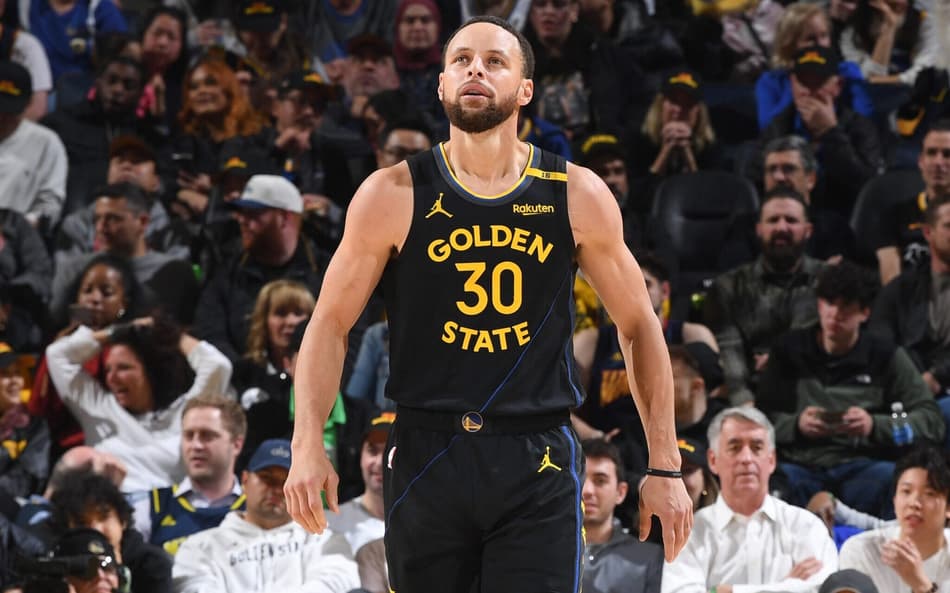 Stephen Curry tem lesão confirmada pelo Warriors na reta final da NBA 2024/25