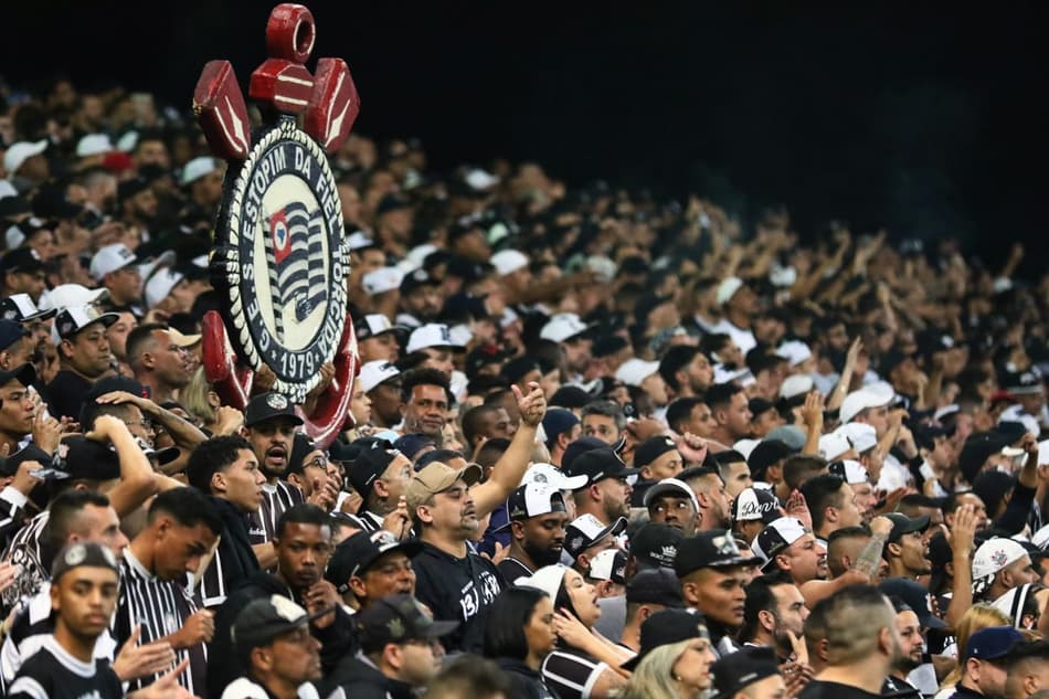 Torcida do Corinthians na Neo Química Arena (Foto: Divulgação/ Corinthians)