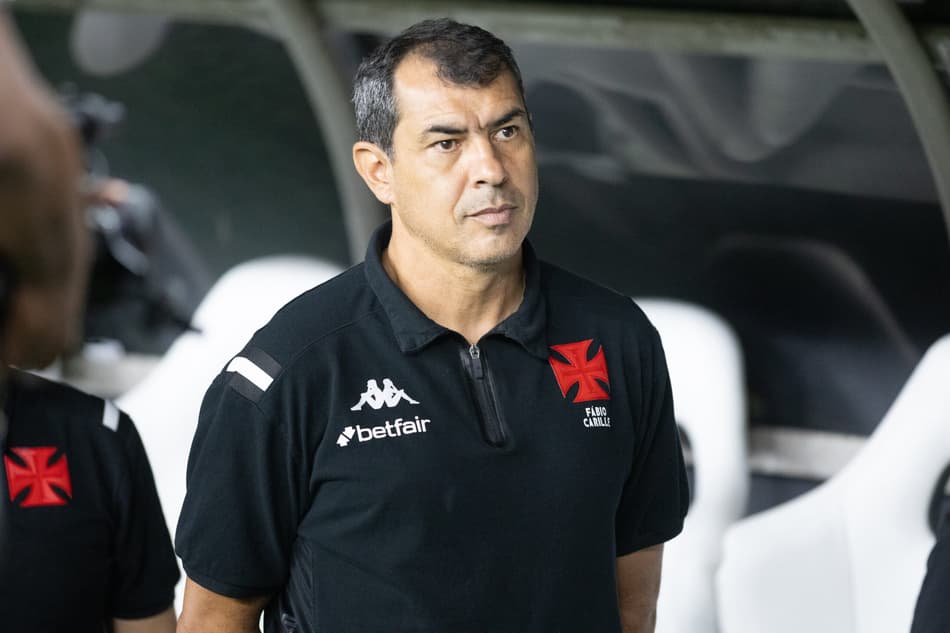 Fábio Carille em Ceará x Vasco (Foto: Baggio Rodrigues/AGIF)
