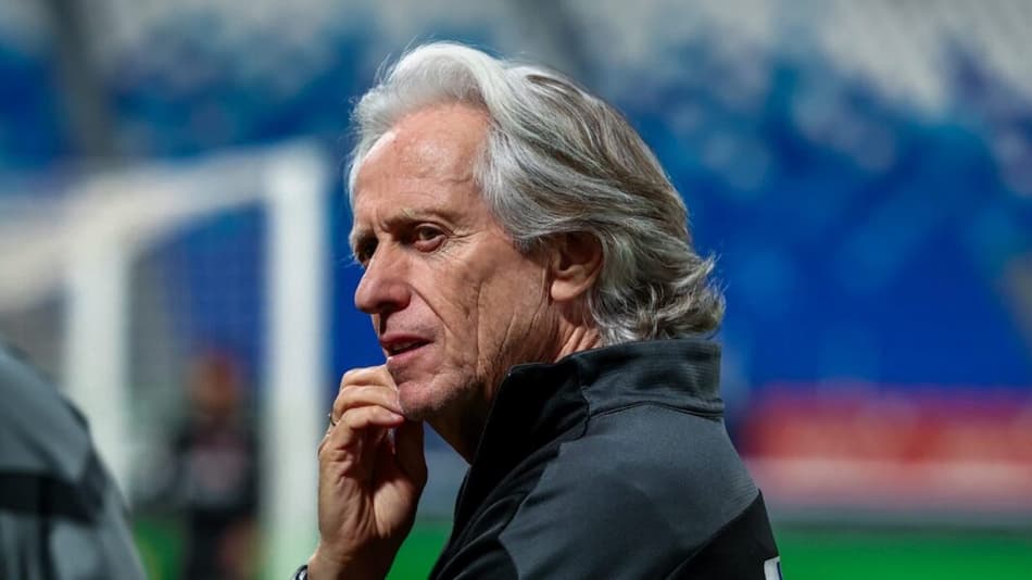 Jorge Jesus, ex-Flamengo, foi demitido do Al-Hilal, da Arábia Saudita (Foto: Reprodução)