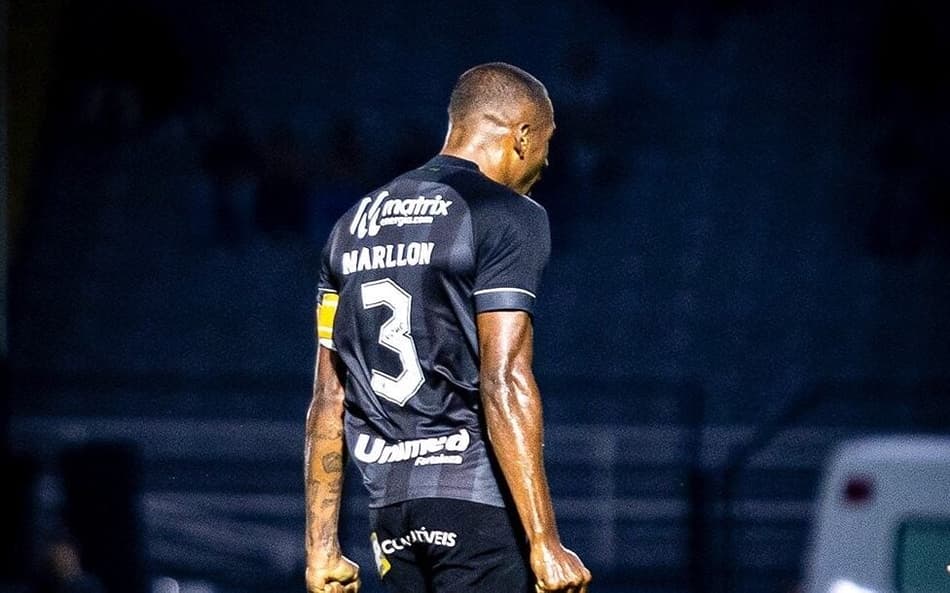 Marllon em partida do Ceará contra o RB Bragantino (Foto: Gabriel Silva/Ceará SC)