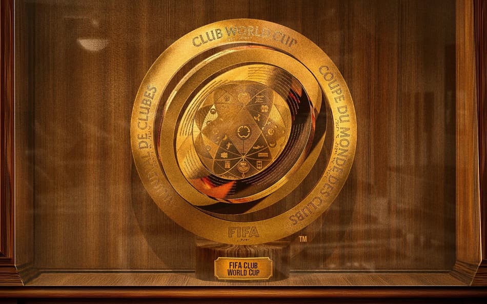 Novo troféu do Mundial de Clubes da Fifa que será erguido pela primeira vez em 2025