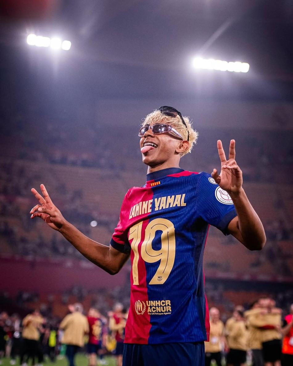 Para Charles Rexach, Yamal não está no nível de Messi (Foto: Reprodução/Lamine Yamal)