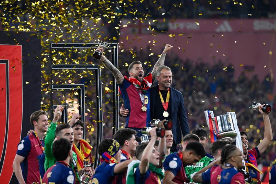 Hansi Flick - Barcelona x Real Madrid - Copa do Rei