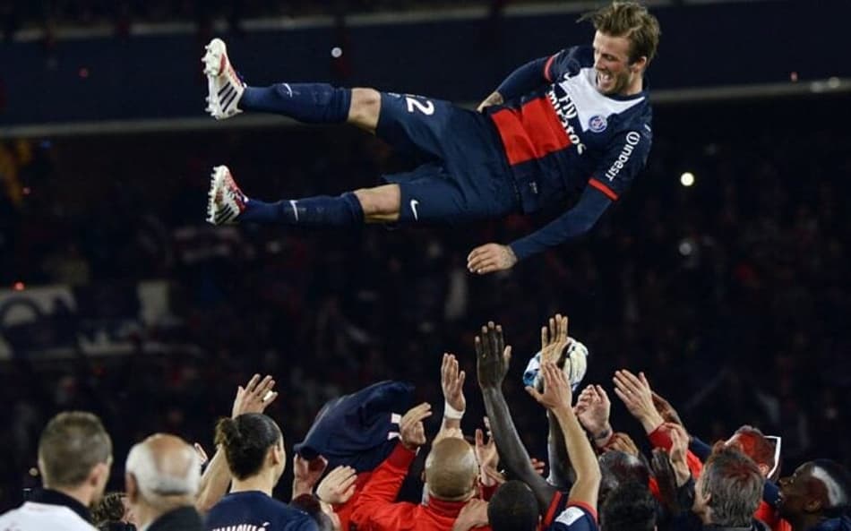 David Beckham - maio de 2013 - PSG x Brest