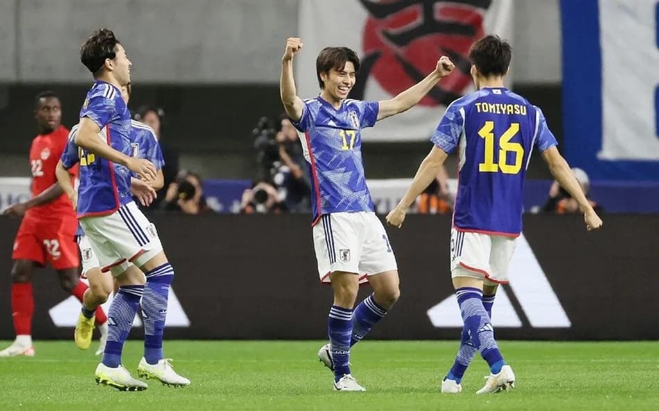 Seleção do Japão (Foto: Reprodução)