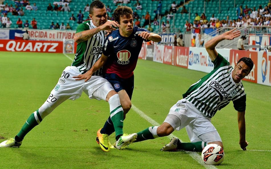 Bahia x Atlético Nacional em 2013 Foto: Divulgação / Arena Fonte Nova