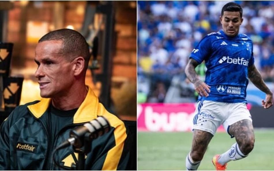 Rivaldo e Dudu (Foto: Betfair/ Gustavo Aleixo/Cruzeiro)