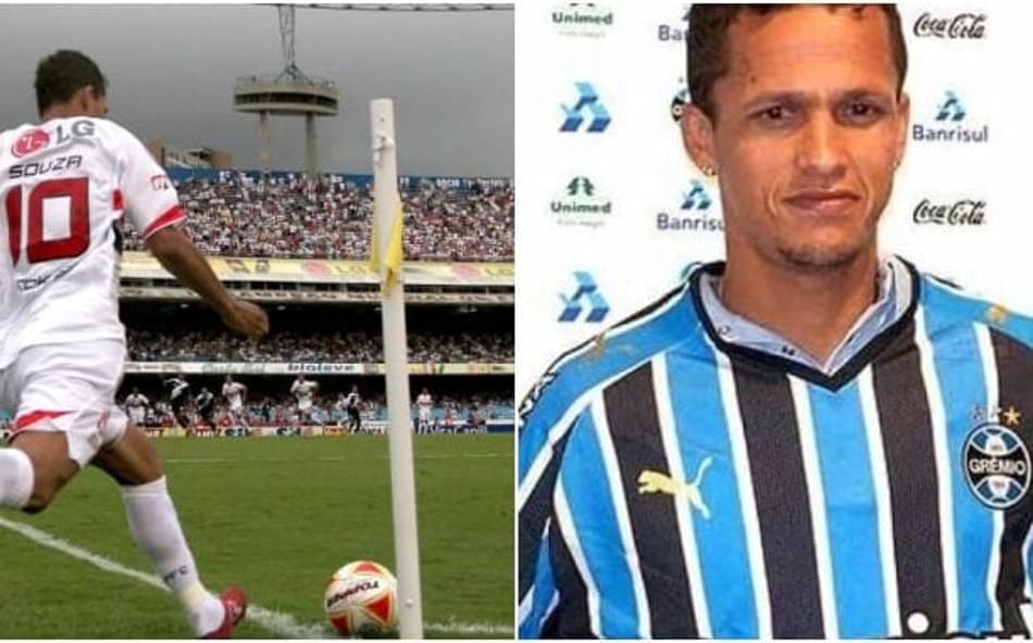 Souza passou por São Paulo e Grêmio (Foto: Reprodução)
