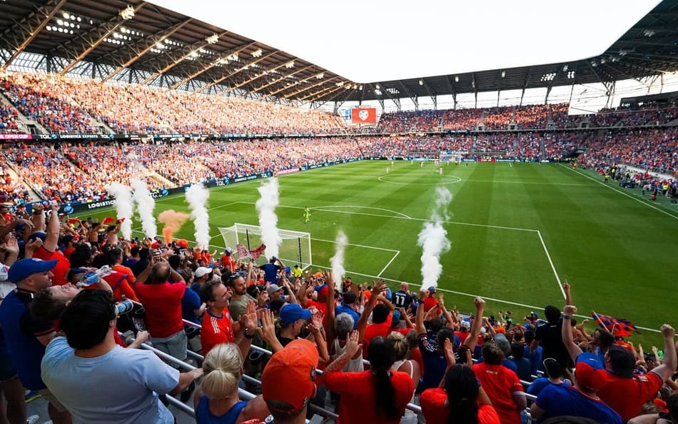 Jogo entre FC Cincinnati e Inter Miami no TQL Stadium