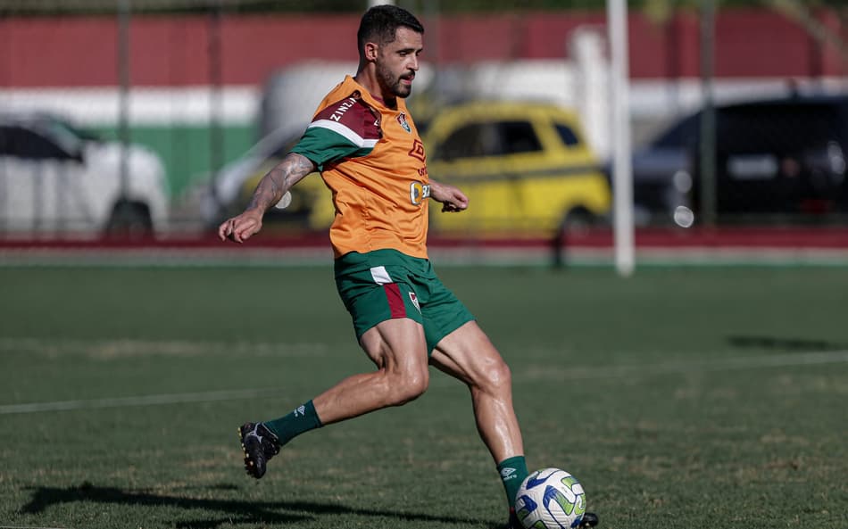 Renato Augusto disputou 36 jogos pelo Fluminense (Foto: Lucas Merçon/Fluminense)