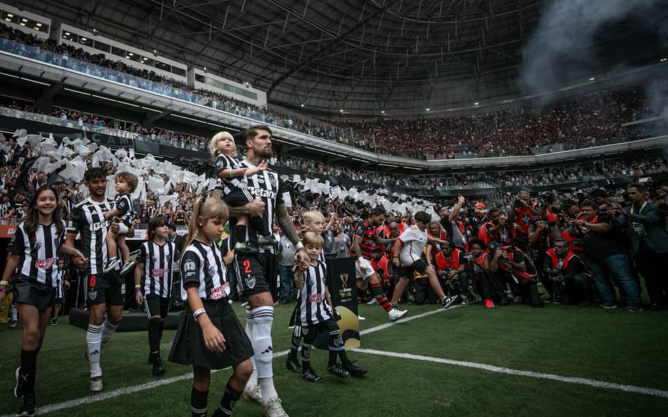 Atlético-MG x Flamengo (Foto: Pedro Souza / Atlético)