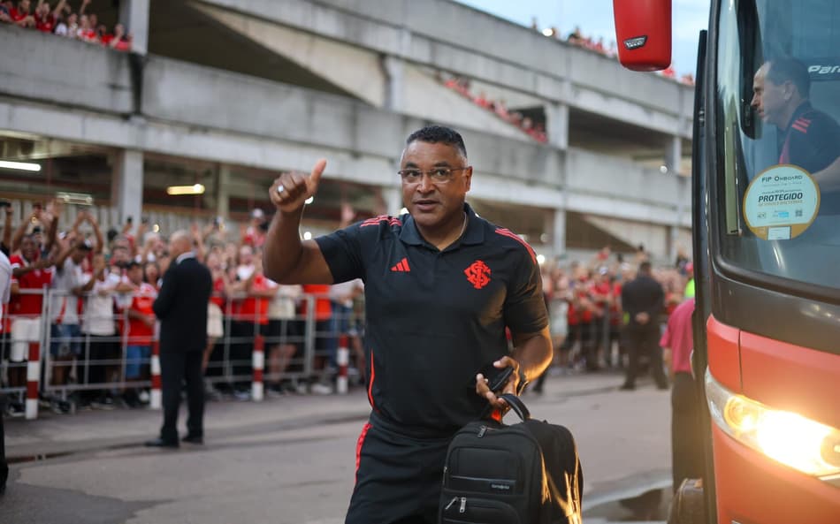 Roger Machado, técnico do Internacional