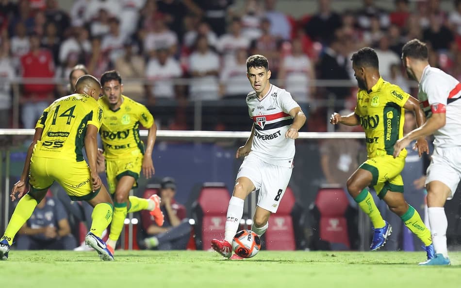 São Paulo encara o Mirassol (Foto: Paulo Pinto / São Paulo FC)